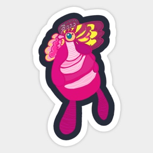 Strange Creature Sticker